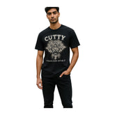 Cutty Katt Crew T-Shirt - Black